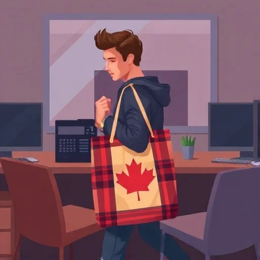 The ‘Heated Rivalry’ Star Hudson Williams Uplifts a Canadian Tire Bag
