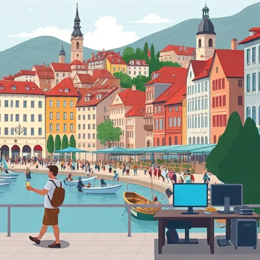 Ante la afluencia masiva de turistas, Annecy intenta desviar a los visitantes de su lago y su ciudad antigua, que están muy concurridos.