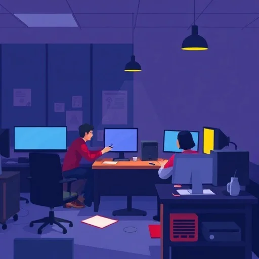 the unpaid invoices, the voodoo altar, and other things you found after an employee left
