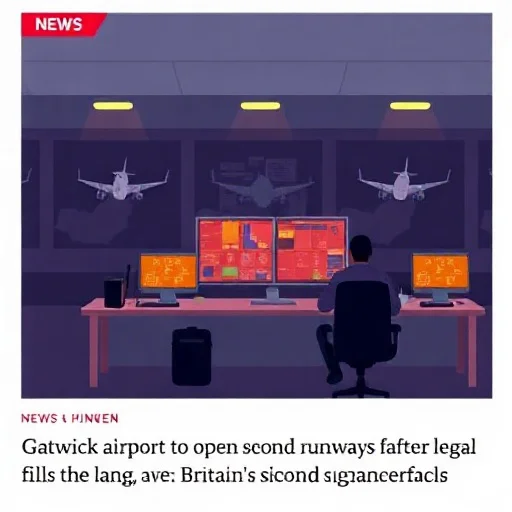 Gatwick airport to open second runway after legal challenge fails